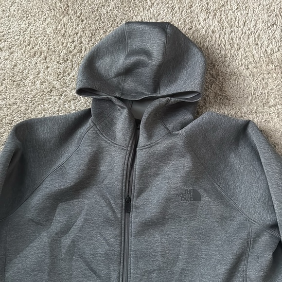 EUC THE NORTH FACE TNF Dark Grey Heather UPHOLDER HOODIE JACKET Size XXL - Picture 3 of 12
